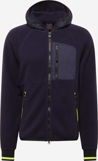 Bogner Fire + Ice Fleece Jacket 'ROHAN' in Dark blue / Lime, Item view