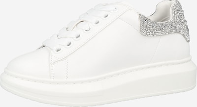 STEVE MADDEN Niske tenisice 'Gaines' u srebro / bijela, Pregled proizvoda