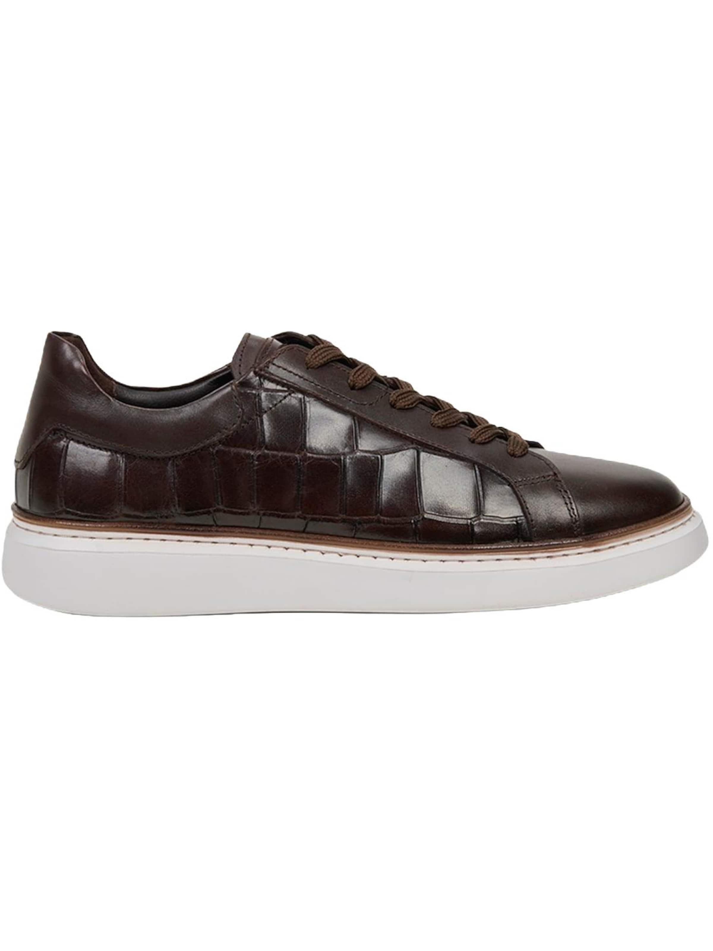 Desa Slip-on 'Schnürschuhe' in Brown
