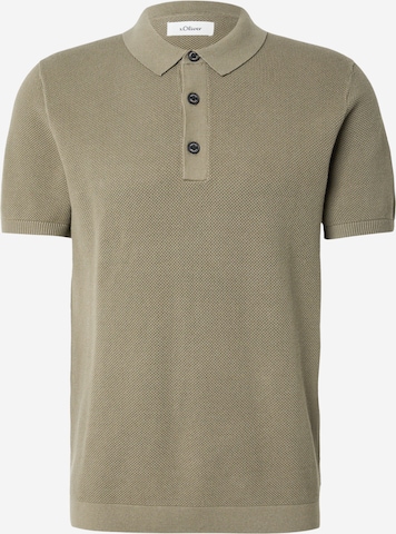 s.Oliver Pullover in Grün: Vorderseite