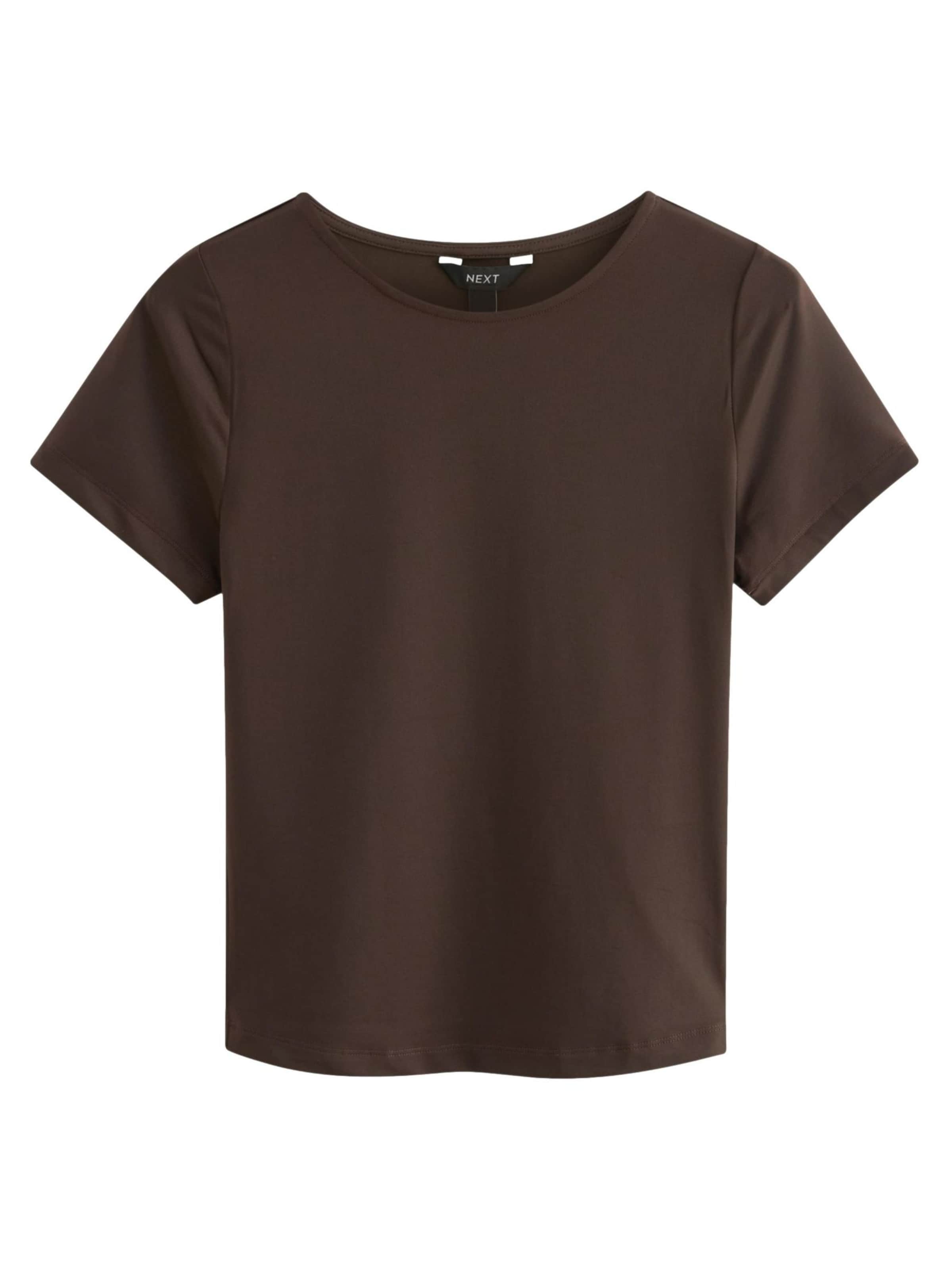 Next Tričko – hnědá: přední strana