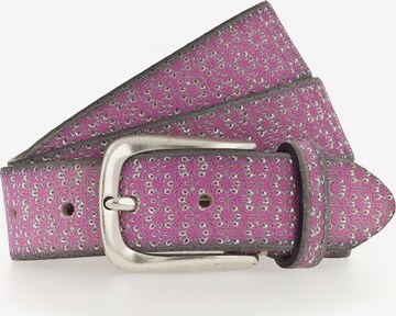 Ceinture 'Mara' b.belt Handmade in Germany en rose : devant