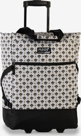 Punta Trolley 'Wheel' in Beige: front