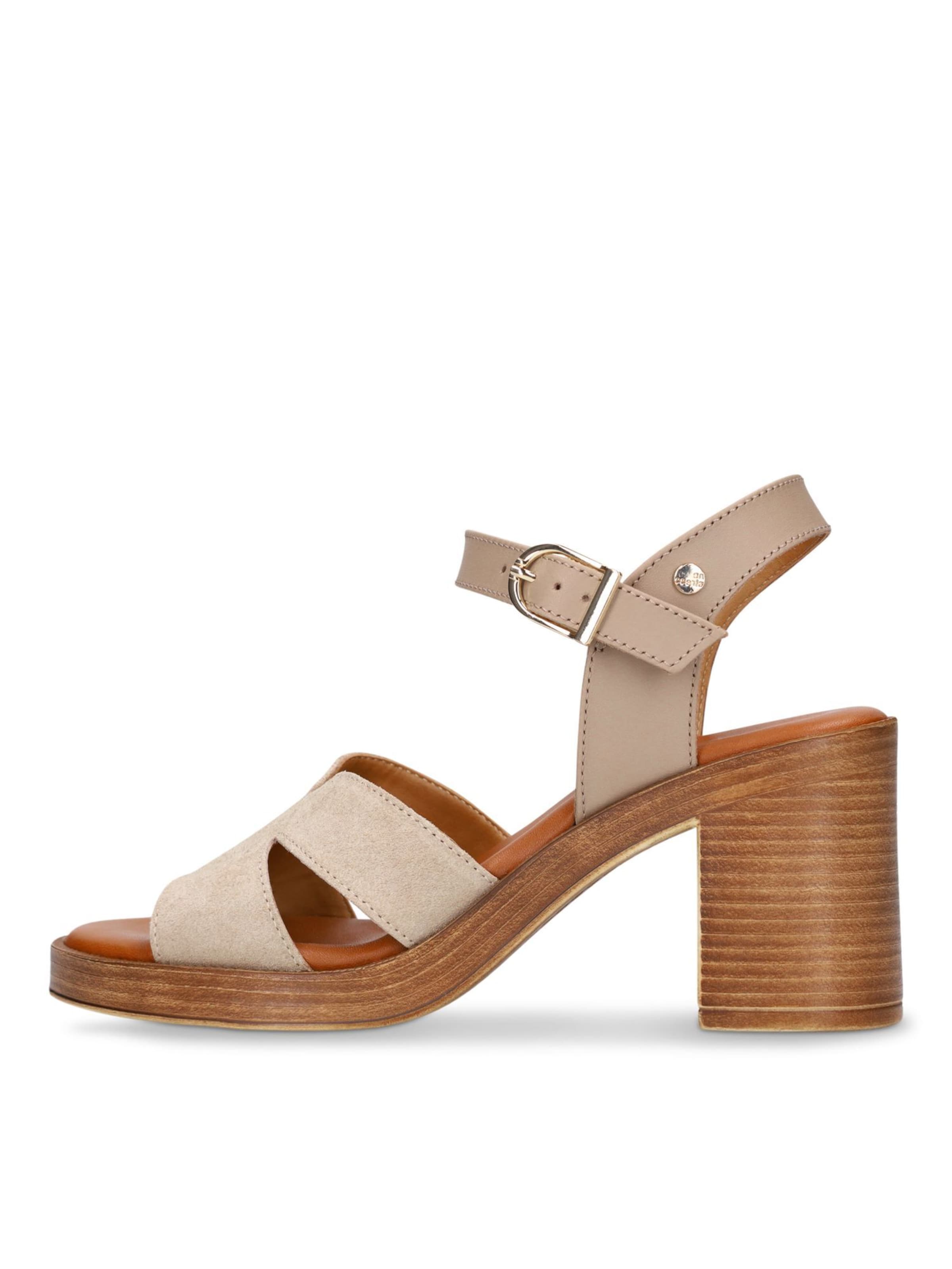 Sandales no stress en beige