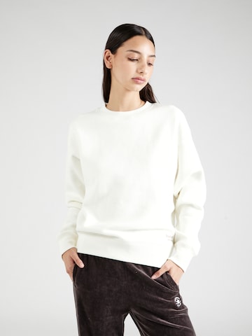 Superdry Sweatshirt 'ESSENTIAL' in Weiß: predná strana