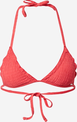 Pepe Jeans Triangle Bikini Top 'SUSAN' in Red: front