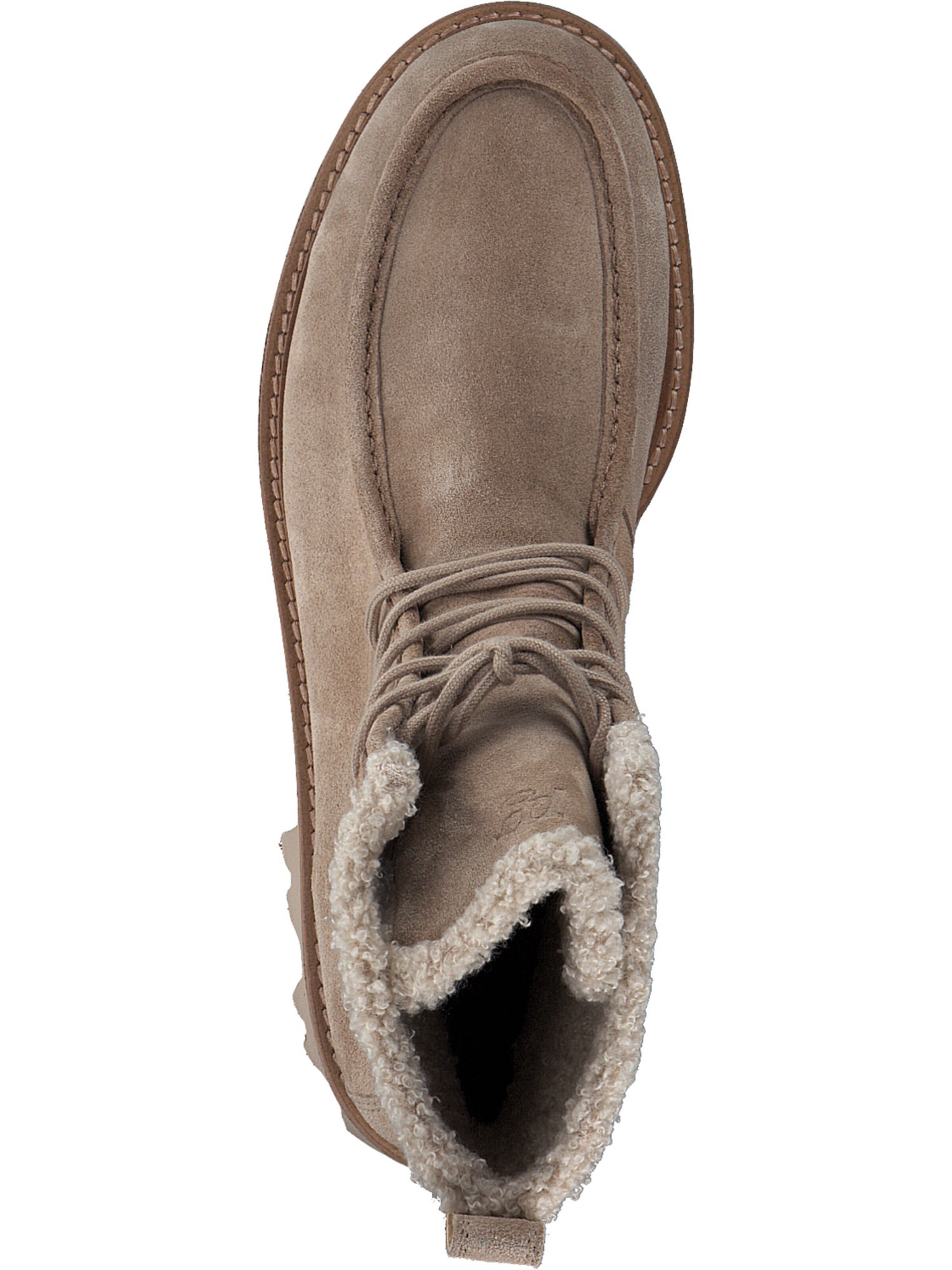 Paul Green Schnürstiefelette in Beige