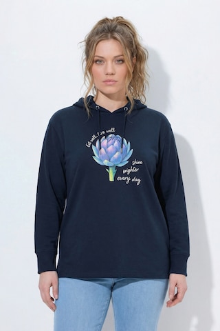 Ulla Popken Sweatshirt in Blue