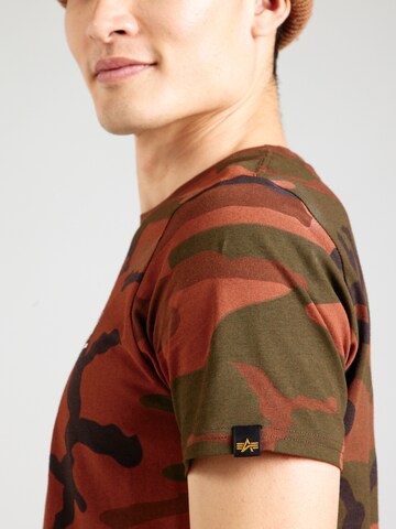 žalia ALPHA INDUSTRIES Marškinėliai