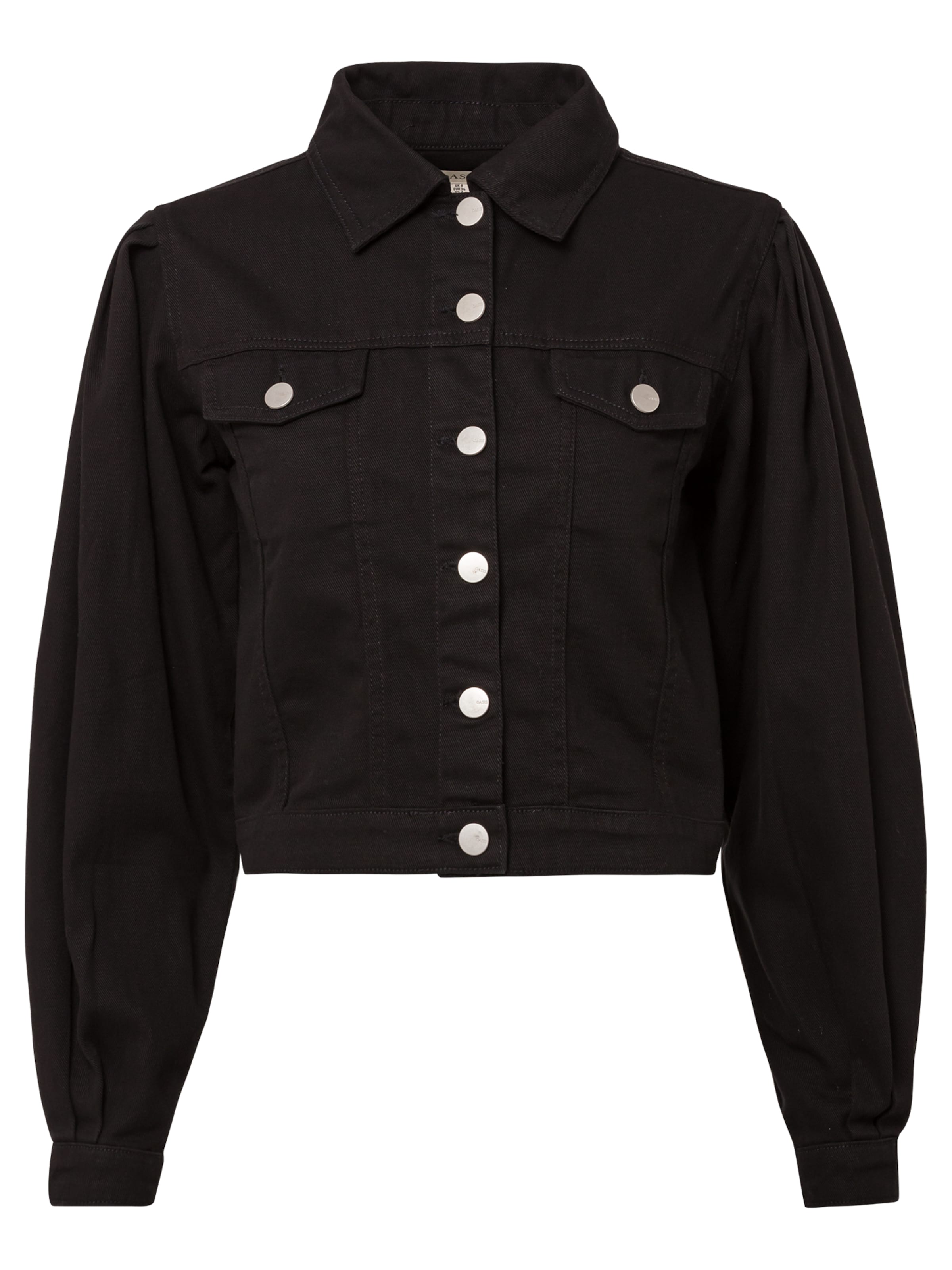 Oasis Between-season jacket in Black: front