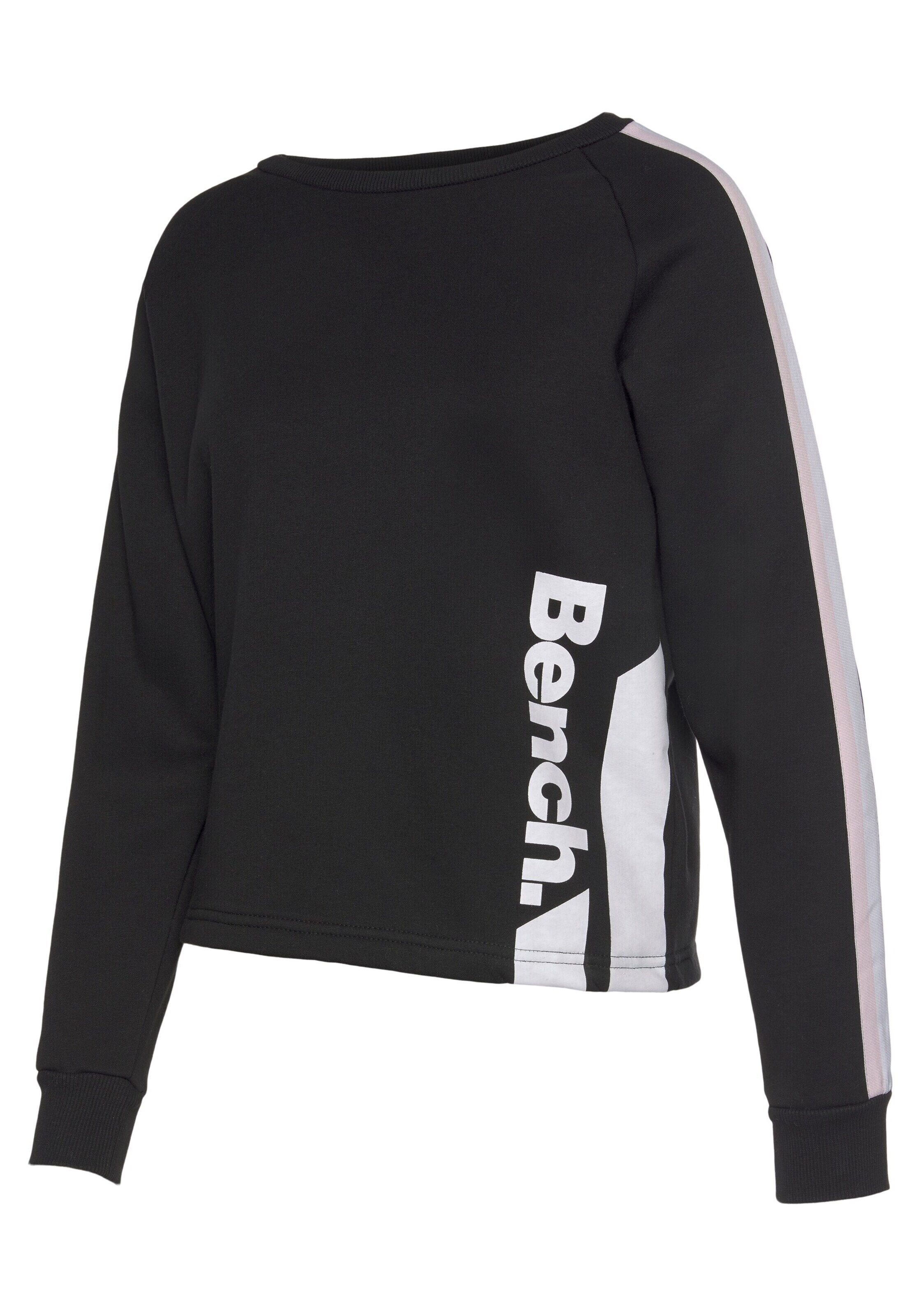 BENCH Sweatshirt in Schwarz