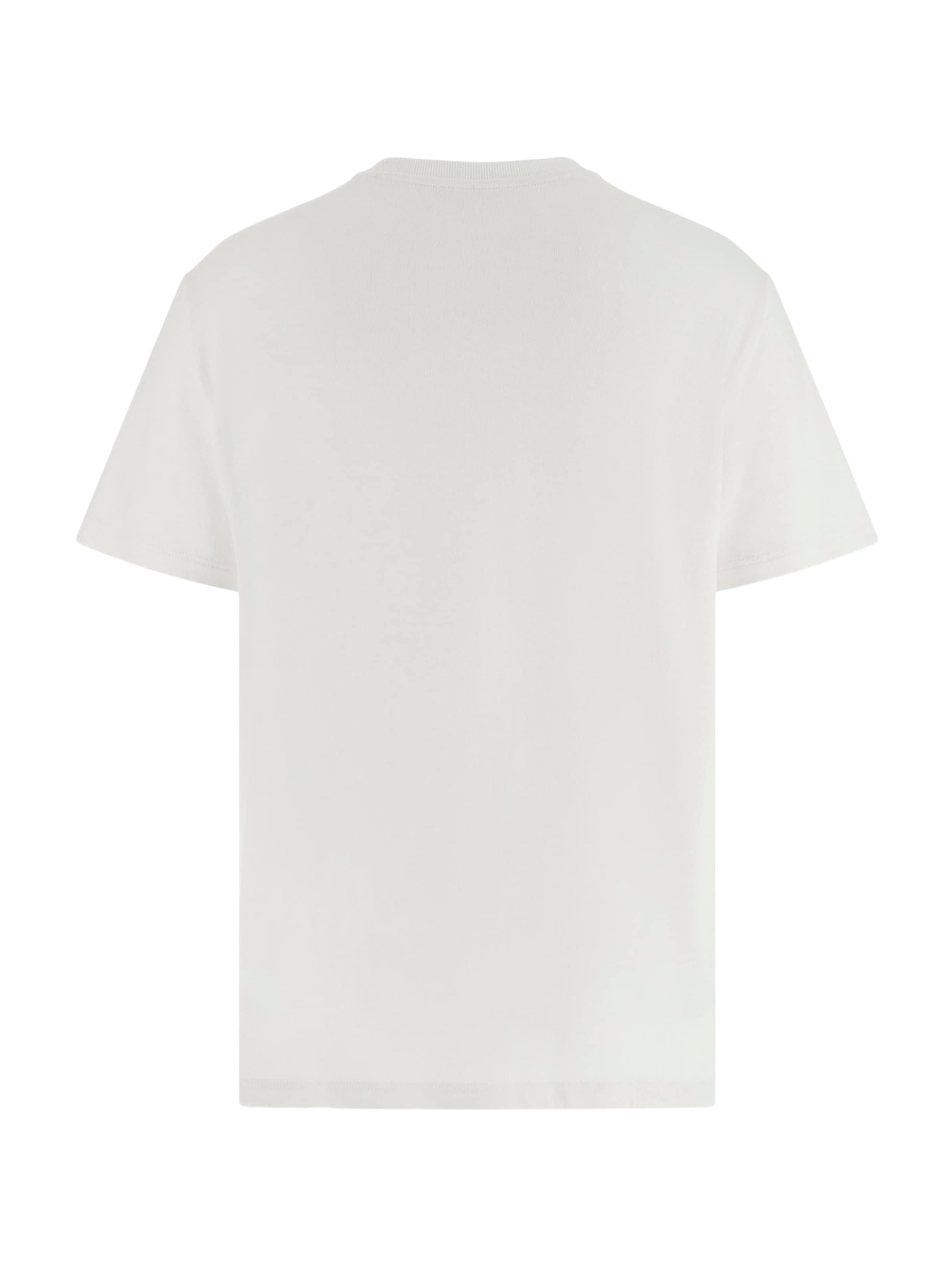 Maglietta 'JAPAN SMALL LANDSCAPE' di GUESS in bianco