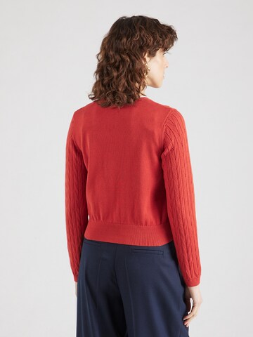 Blutsgeschwister - Casaco de malha 'Save the World' em vermelho