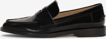 Kazar Studio Moccasins in Black: front