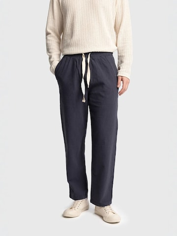 Giesto - Calças em azul: frente