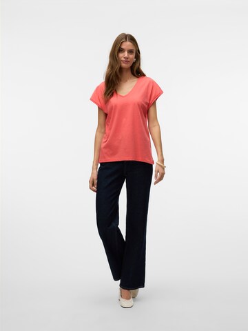 VERO MODA Shirt 'VMLuna' in Orange