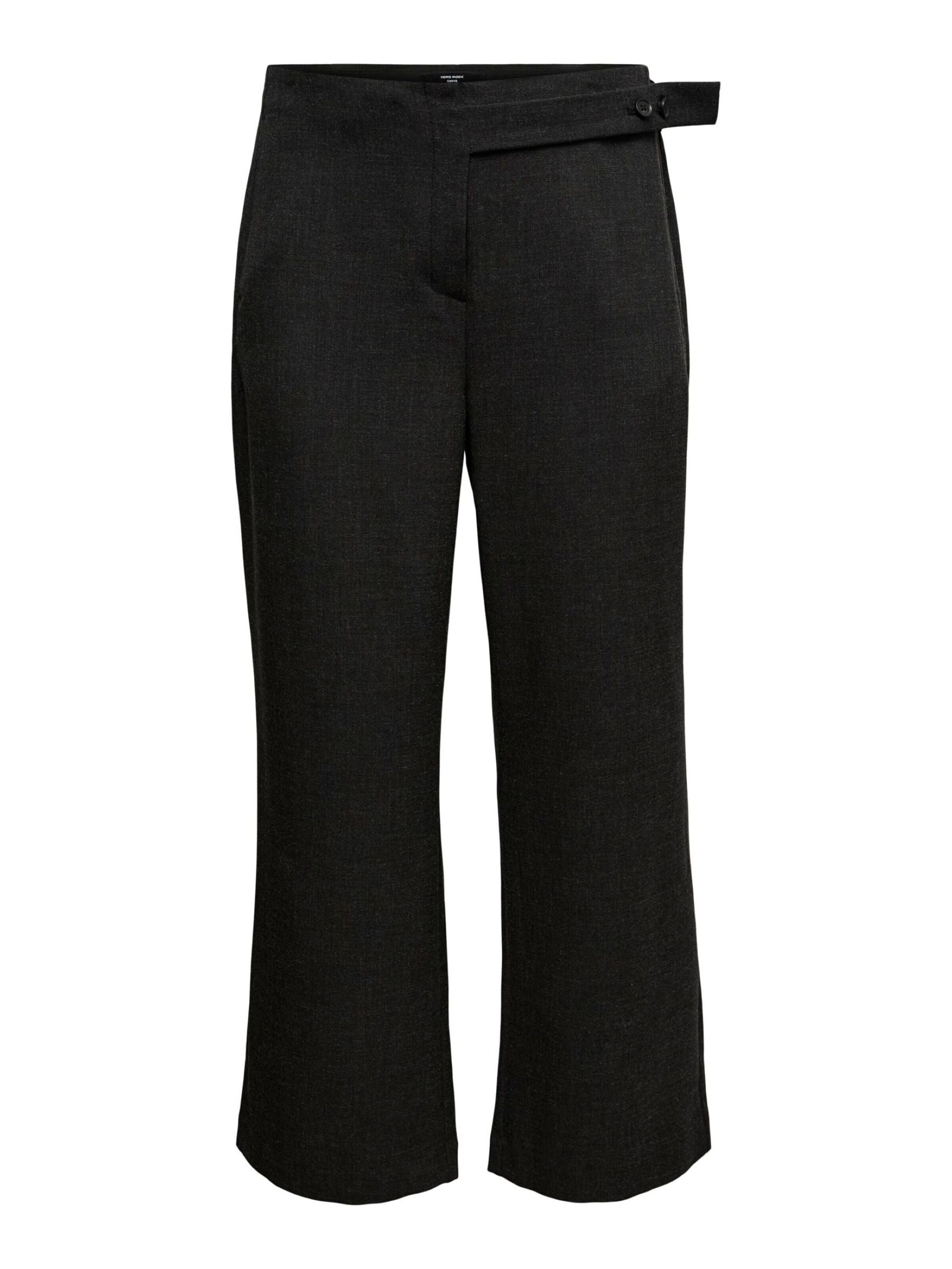 Vero Moda Curve - Loosefit Pantalón en gris: frente