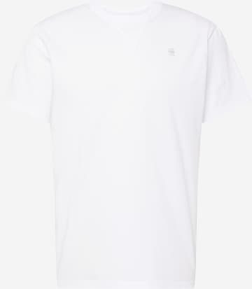 T-Shirt 'Nifous' G-STAR en blanc : devant