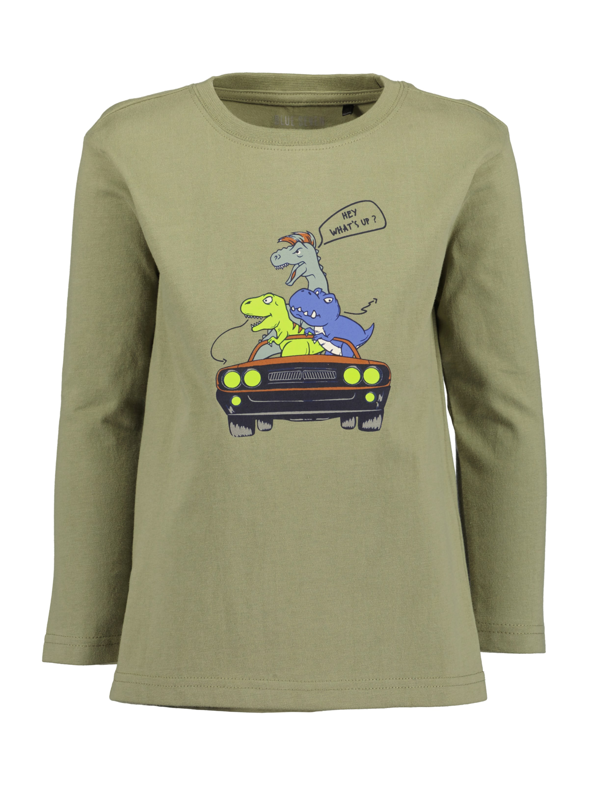 BLUE SEVEN Shirt in Green: front