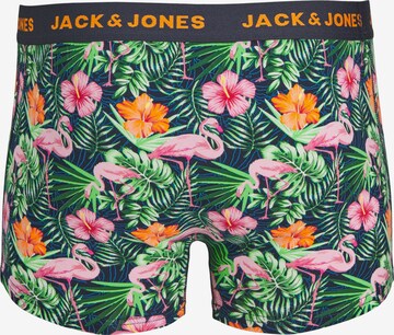 JACK & JONES Boxerky 'Pink Flamingo' - Modrá