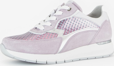 GABOR Sneaker in flieder / rosé / weiß, Produktansicht