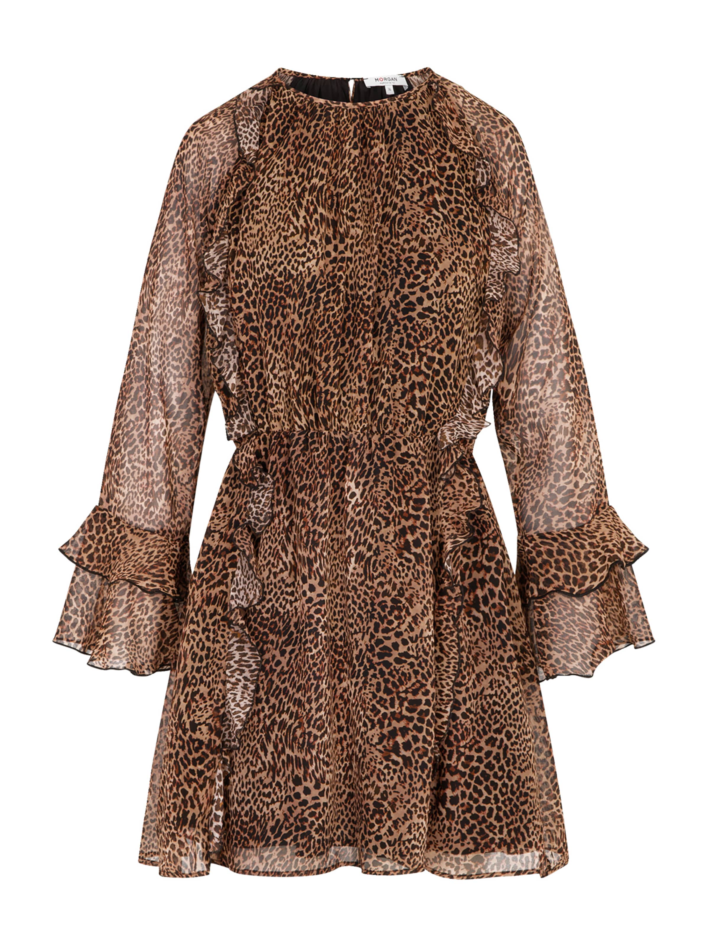 Morgan - Vestido '261-RIWAY' en marrón: frente