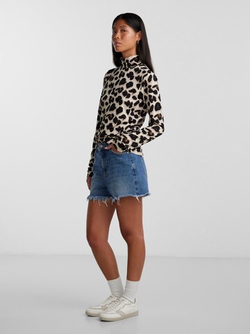 Pieces Tall - Camisa 'Nala' em bege