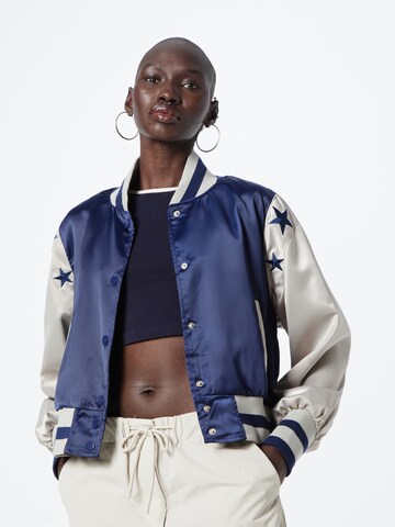 Nasty Gal Between-Season Jacket in Blue: front