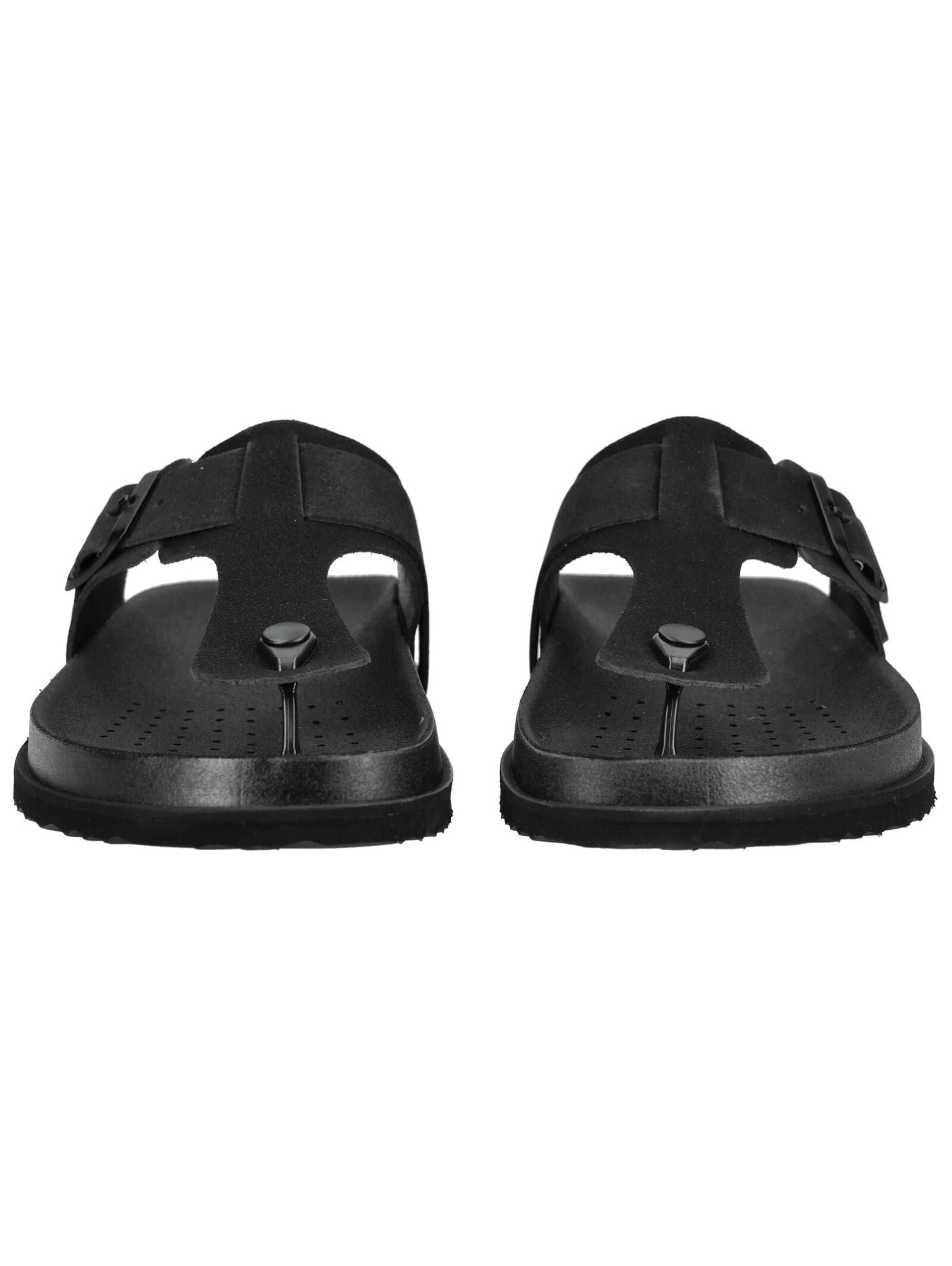 GEOX T-bar sandals in Black