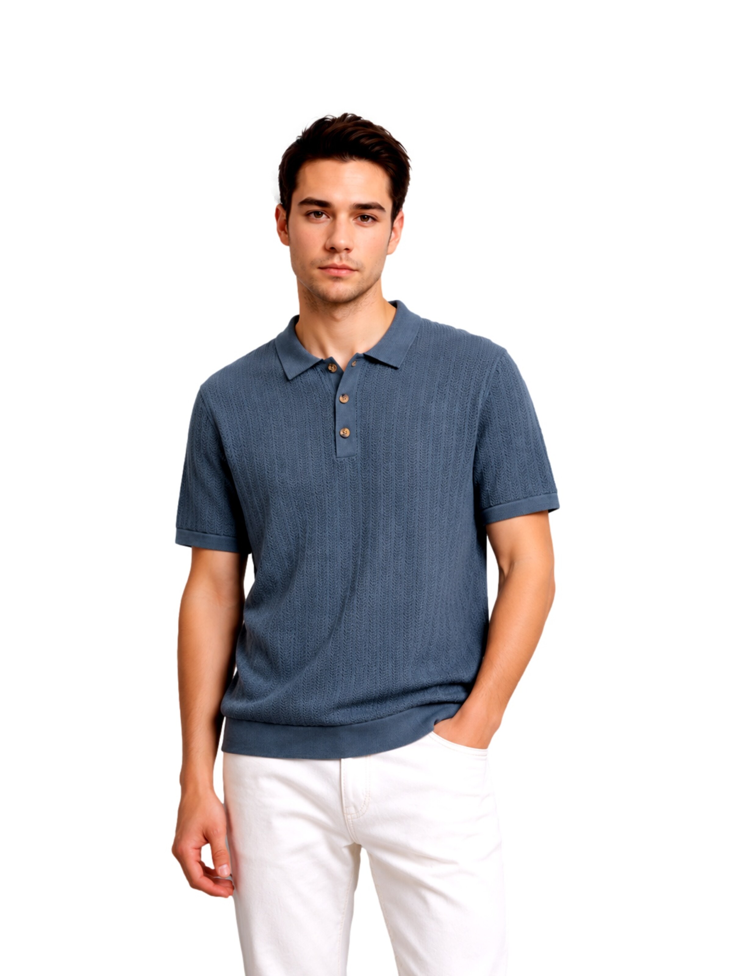 T-Shirt 'ONSMOON' Only & Sons en bleu : devant