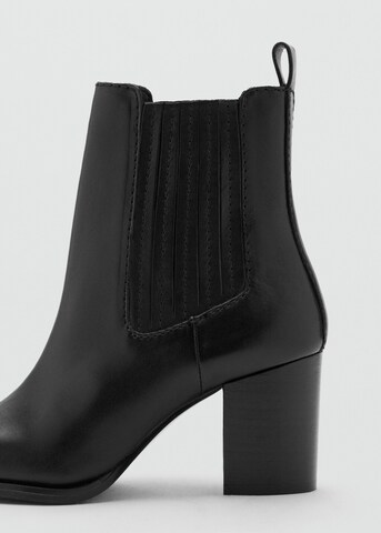 MANGO Booties 'Wass' in Black