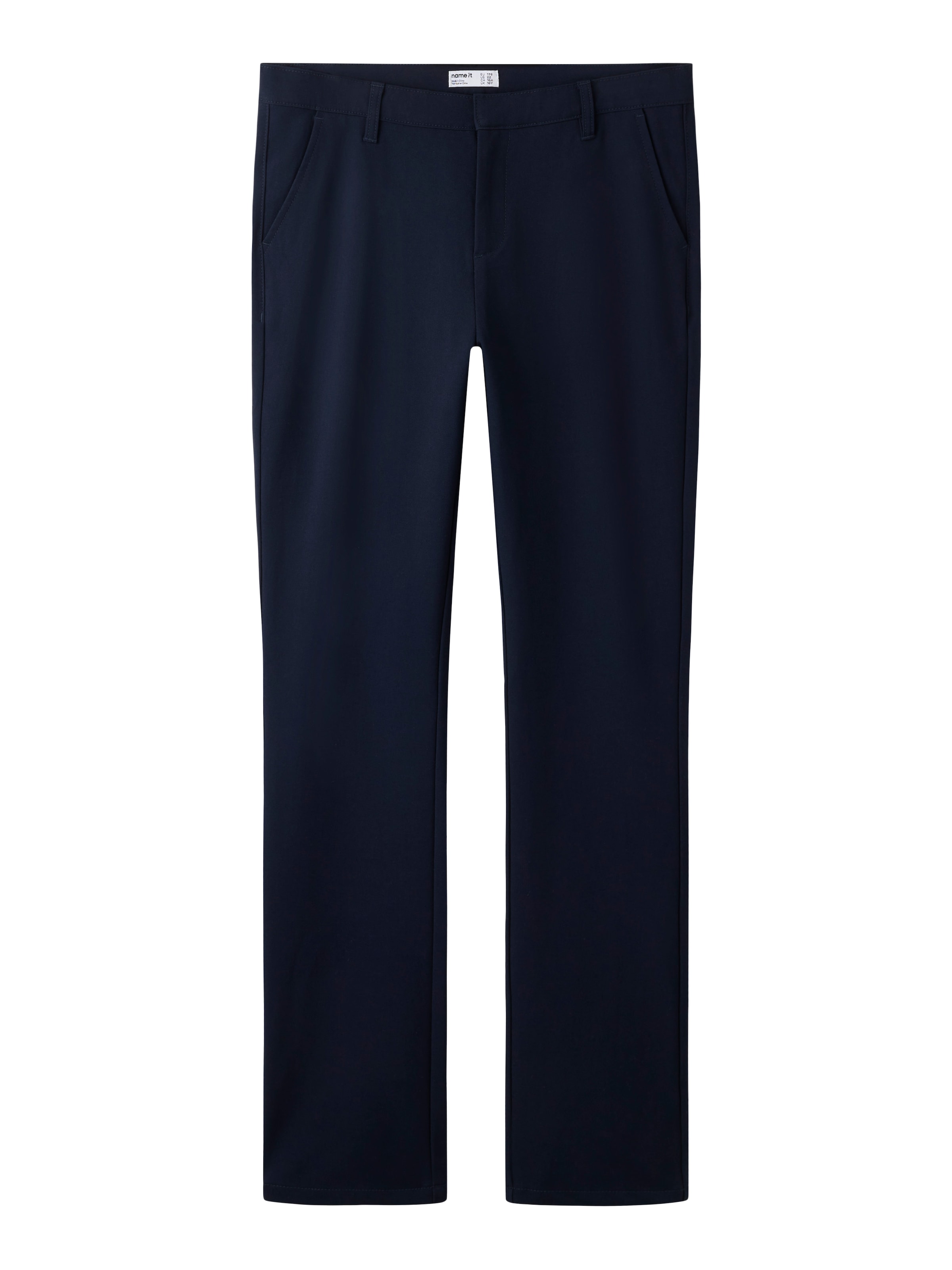 NAME IT Slimfit Broek 'NKMROVAMEL' in Blauw: voorkant