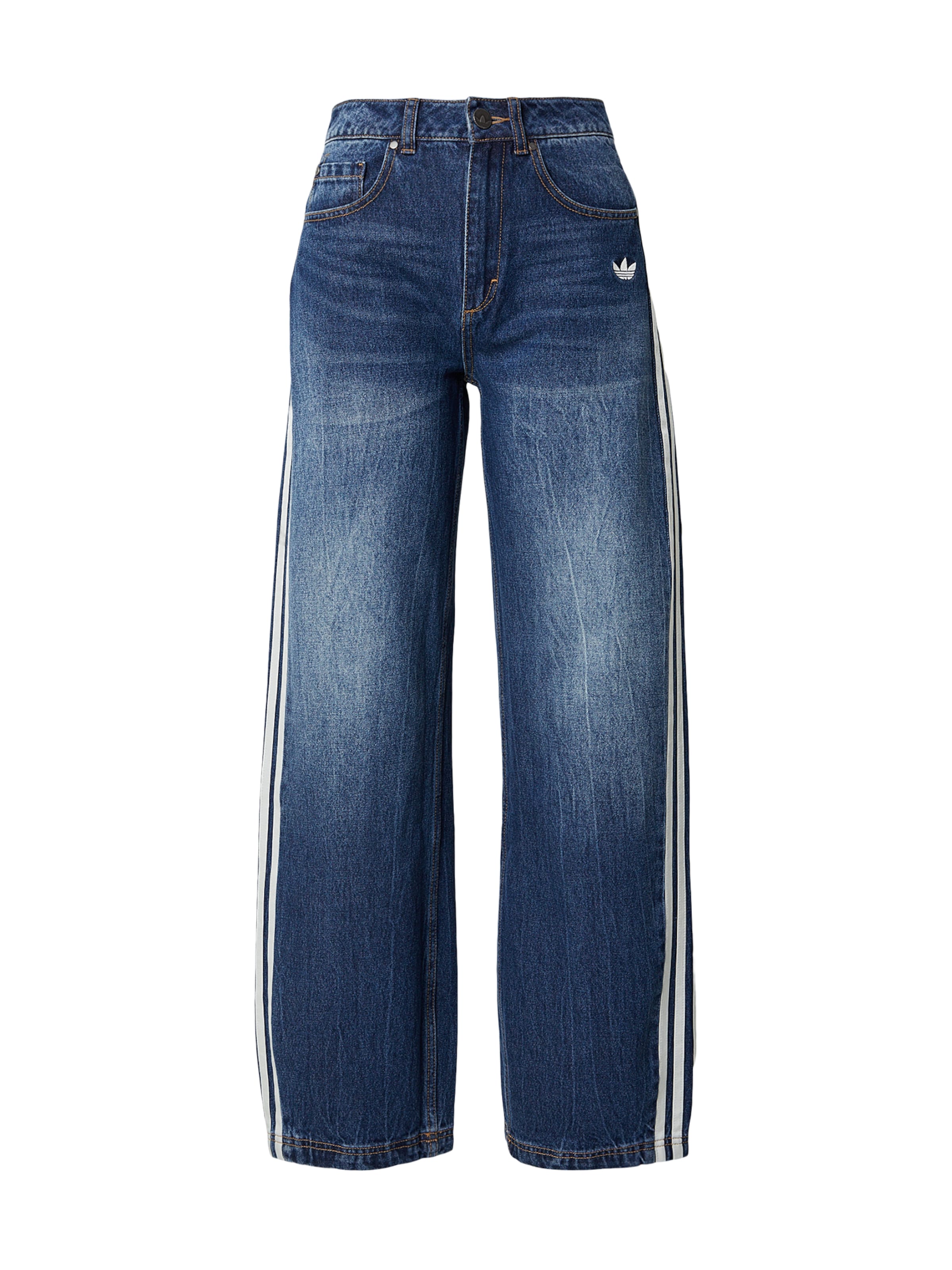 zils ADIDAS ORIGINALS Barrel Džinsi: no priekšpuses