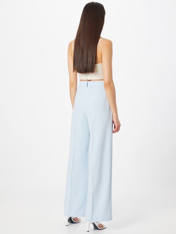 NA-KD Wide Leg Hose 'Olivia Levolais' in Blau