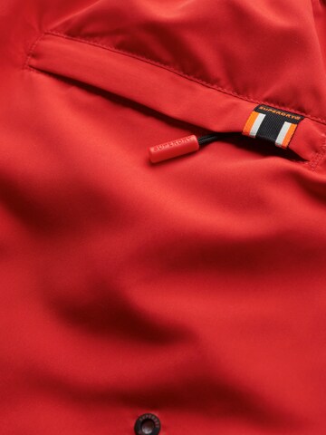 Superdry Zwemshorts in Rood