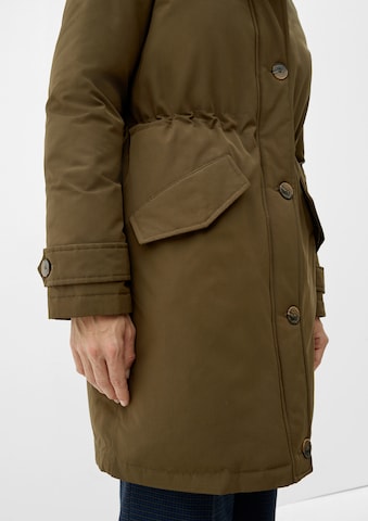 Parka d’hiver s.Oliver en vert