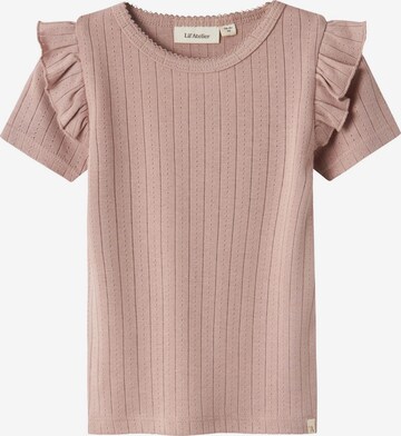 T-Shirt NAME IT en rose : devant