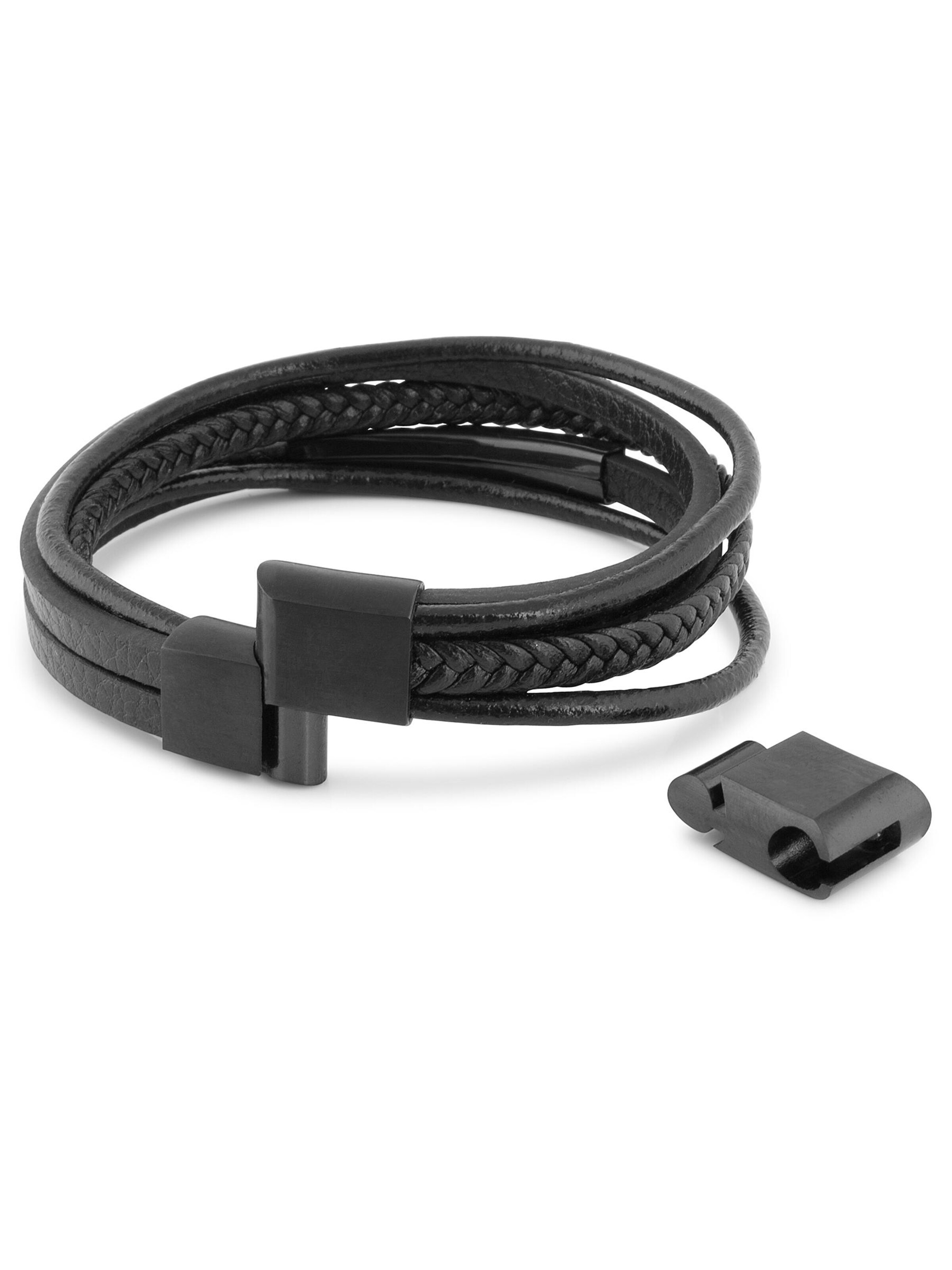 Akitsune Bracelet 'Punisher' in Black