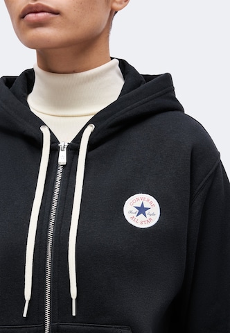 CONVERSE Mikina – černá