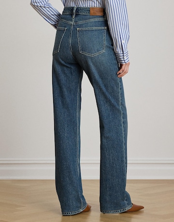 Lauren Ralph Lauren Bootcut Jeans i blå