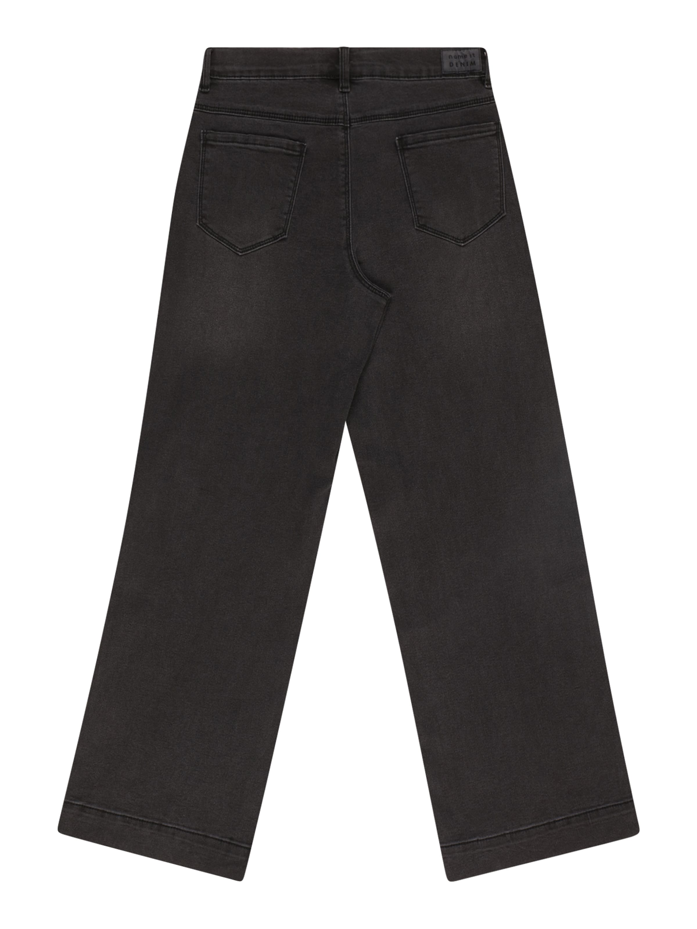 Wide leg Jeans 'ROSE' de la NAME IT pe negru