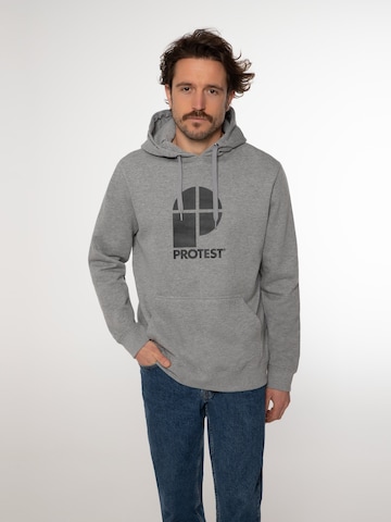 PROTEST Pullover 'CLASSIC LOGO HOODY'‌‌‌ in Grau: Vorderseite