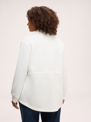 Fiorella Rubino Sweatvest in Wit