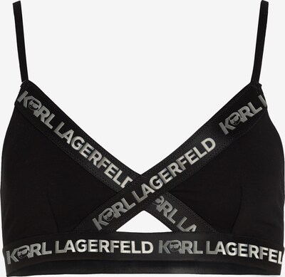 Karl Lagerfeld BH 'Ikonik' i stein / svart, Produktvisning