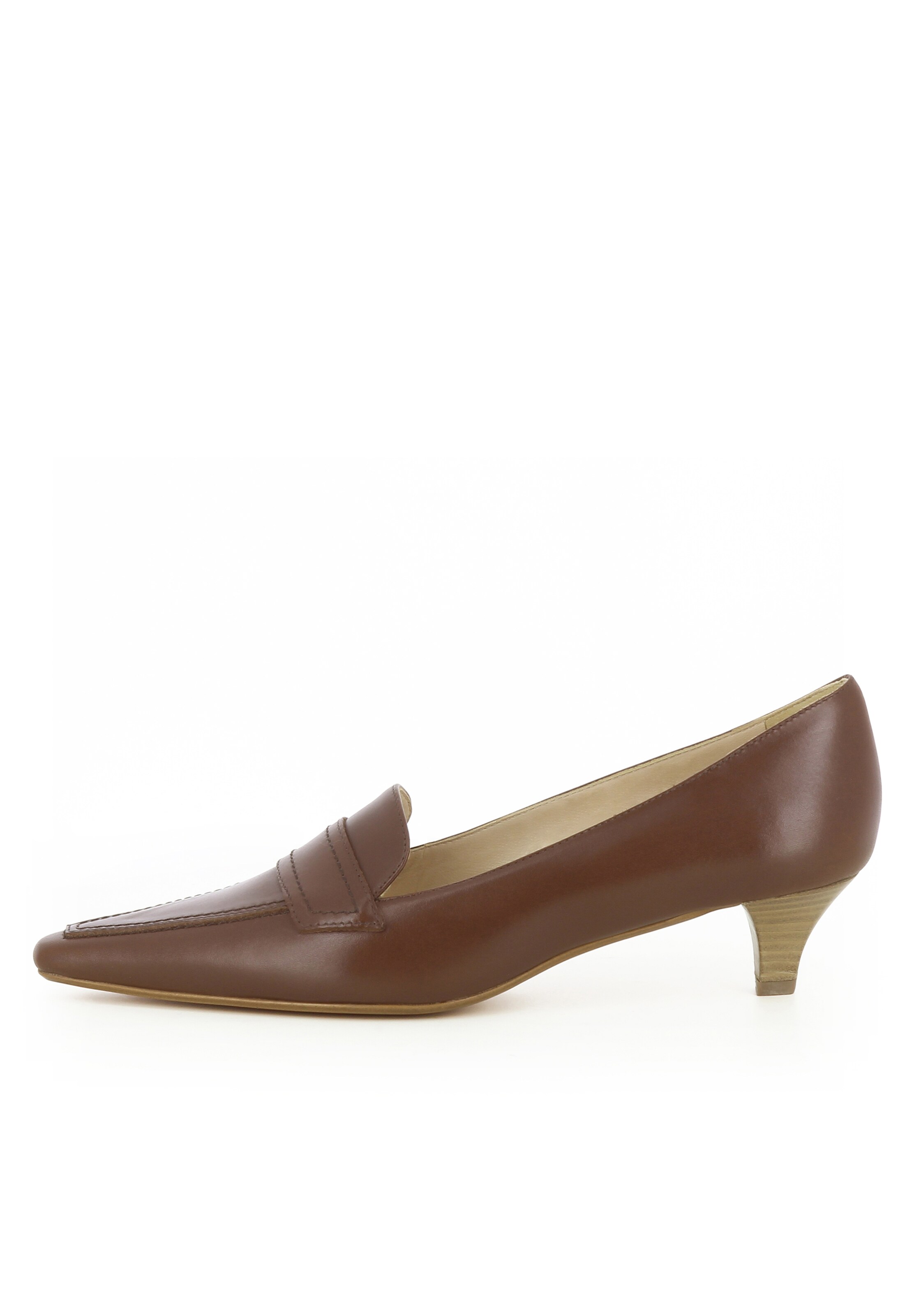 EVITA High front pumps 'LIA' in Brown