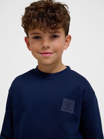 Sweat 'Clean' Hummel en bleu