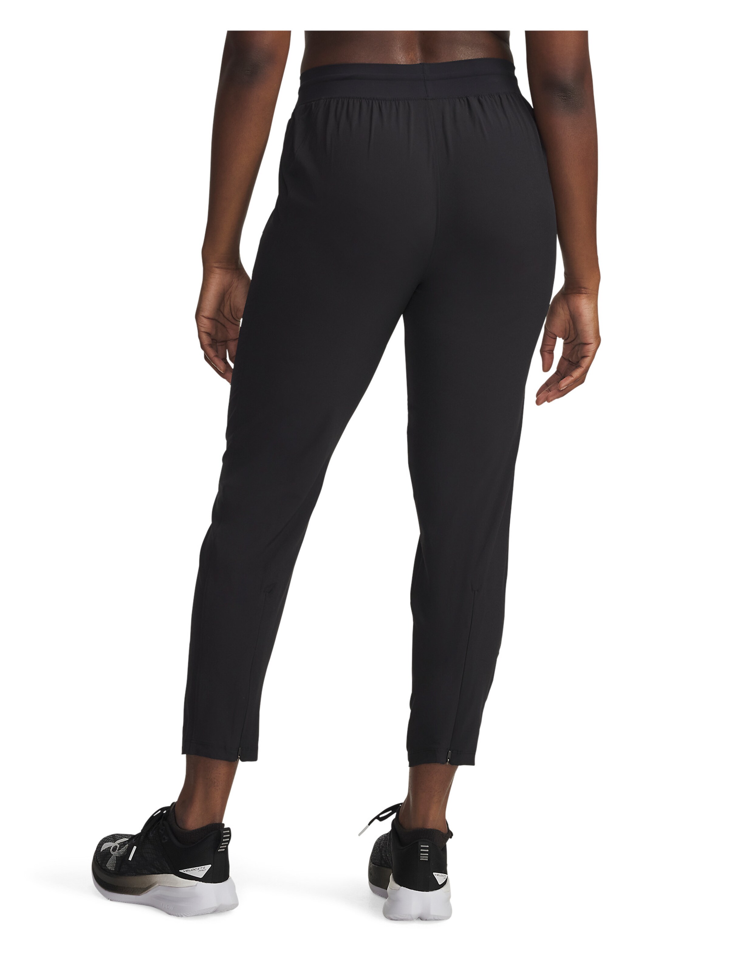 UNDER ARMOUR Tapered Sportbroek 'Velociti Pro' in Zwart