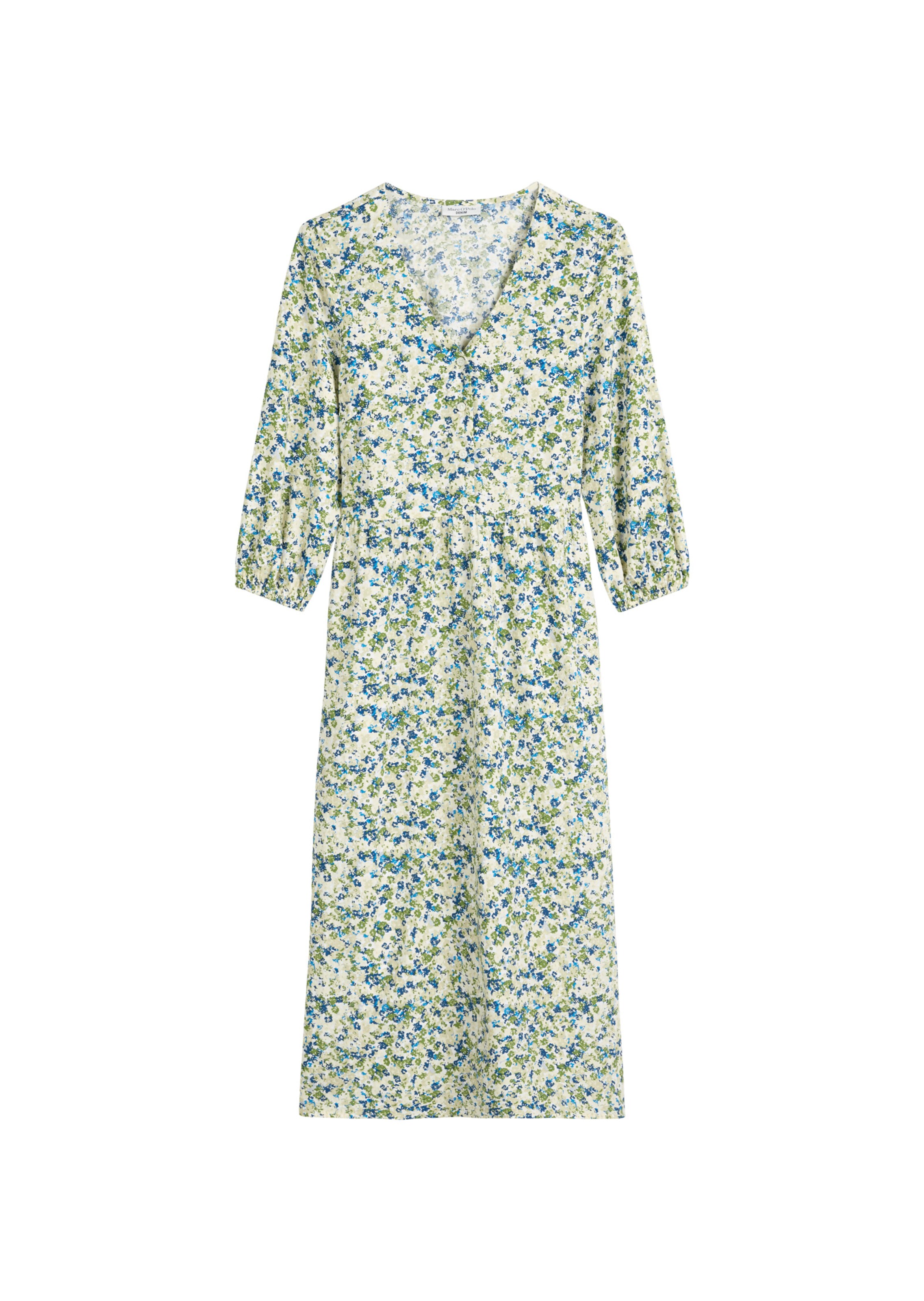 Marc O'Polo DENIM Kleid in Grün: Vorderseite