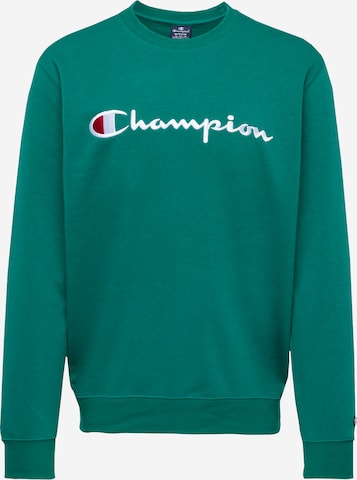 Champion Authentic Athletic Apparel Sweatshirt i grön: framsida
