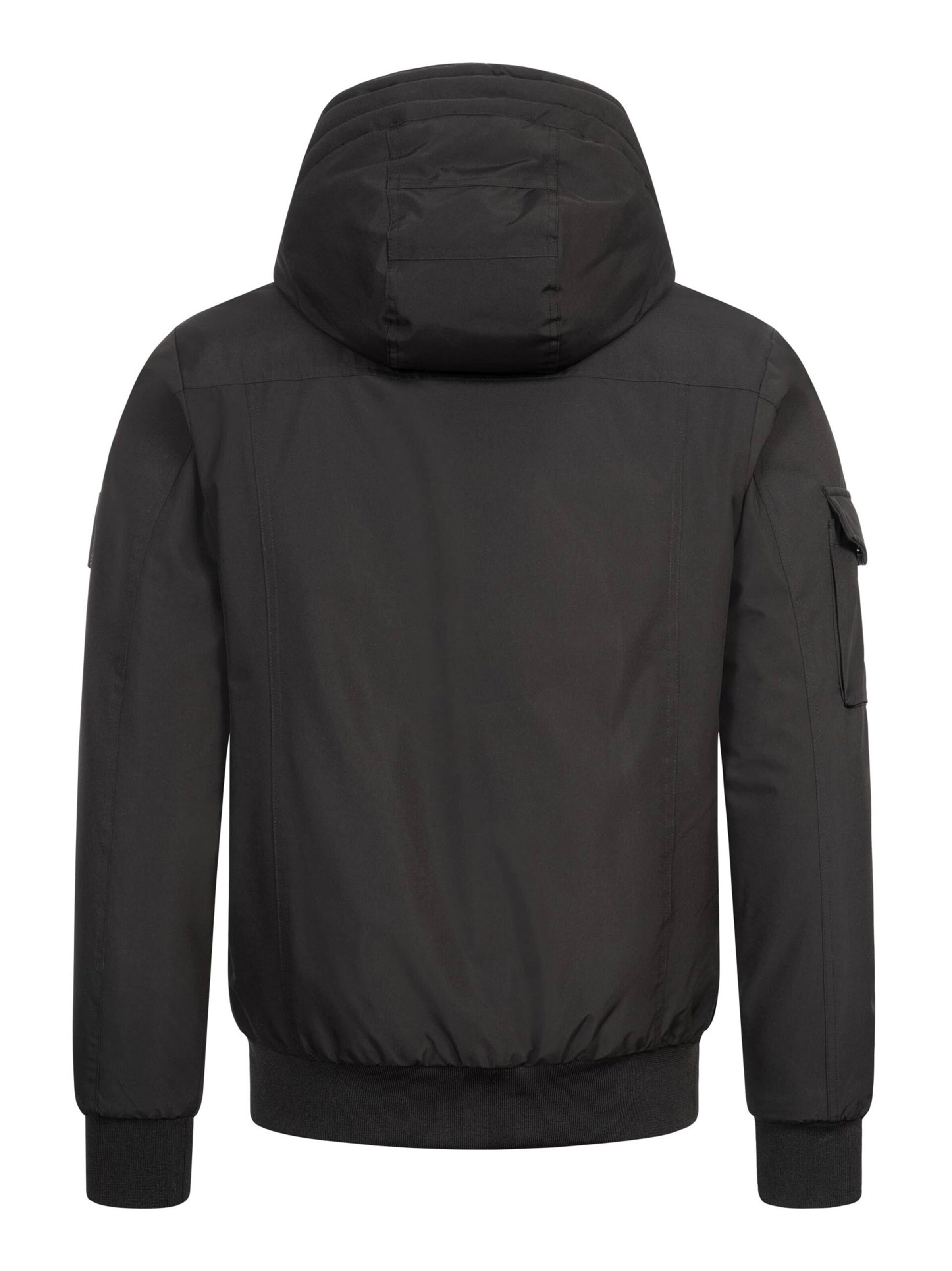 Alessandro Salvarini Winter jacket 'AS432' in Black
